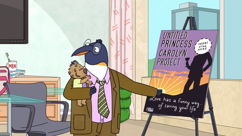 Illustration for article titled Princess Carolyn tries to have it all in a tongue-twisting, plate-spinning BoJack Horseman